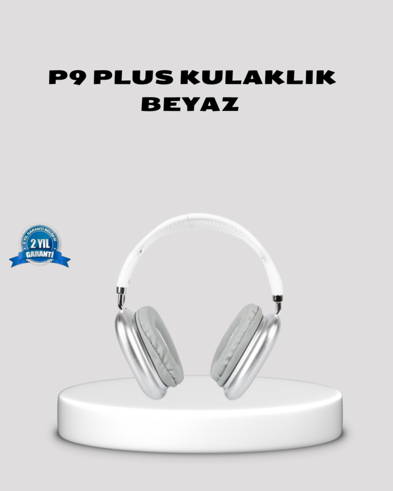 Bluetooth 5.0 Kulak Üstü Kulaklık – Uzamsal Ses, Gürültü Engelleme, Ergonomik Tasarım