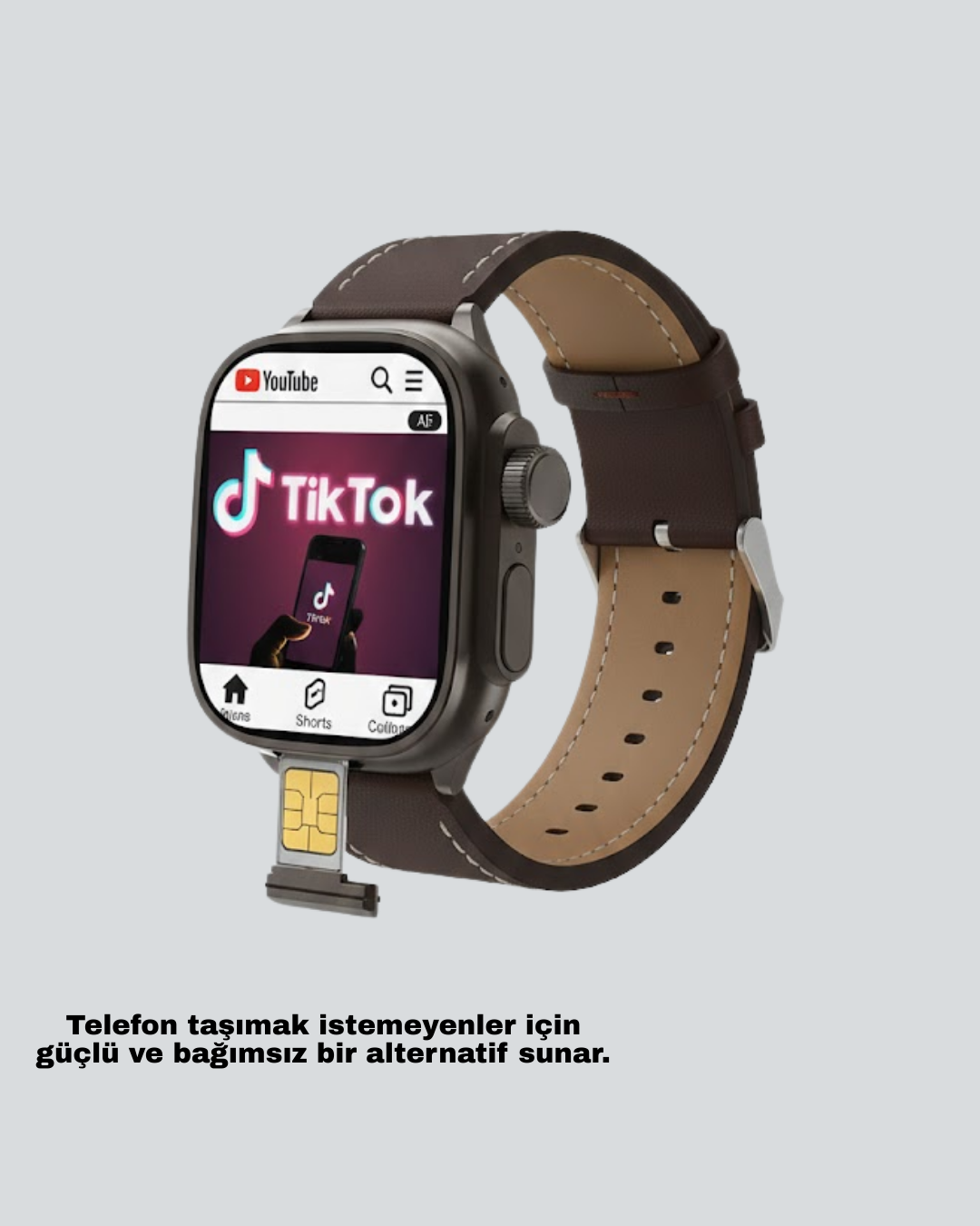 SIM Kartlı Akıllı Saat GPS WiFi Bluetooth Destekli Yeni Nesil
