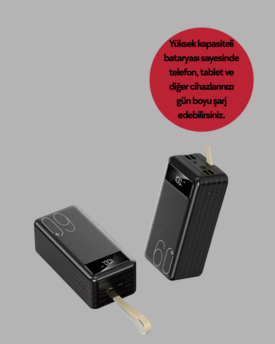 Güvenlik Korumalı Hızlı Şarj Özellikli Powerbank
