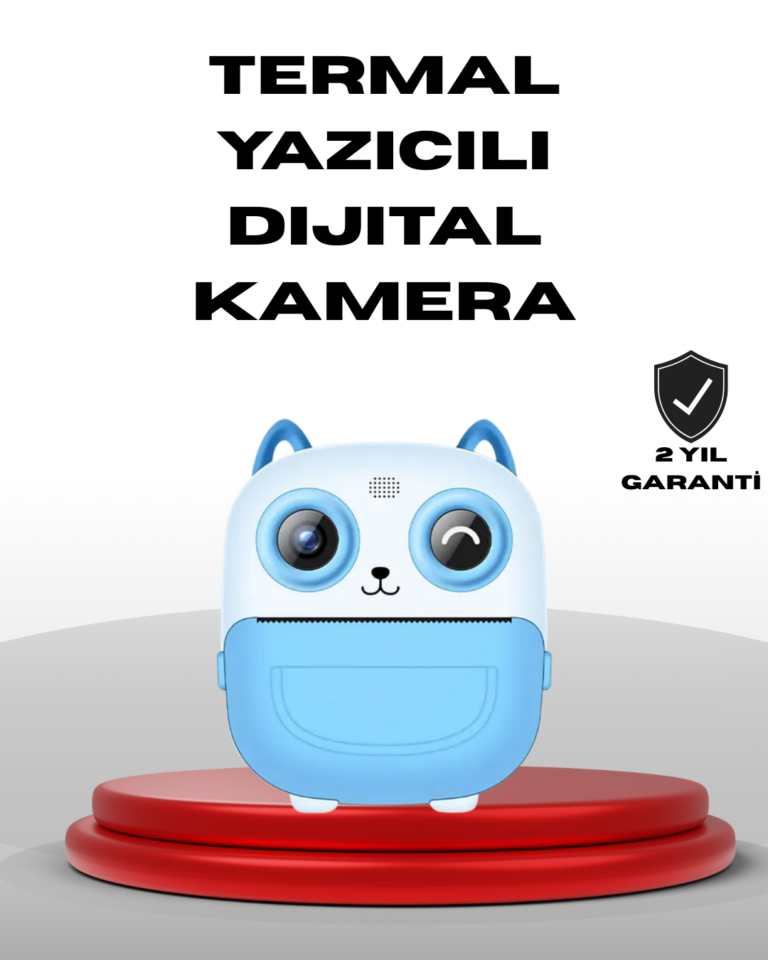 Çocuklar İçin Anında Baskı Dijital Kamera 48MP Full HD