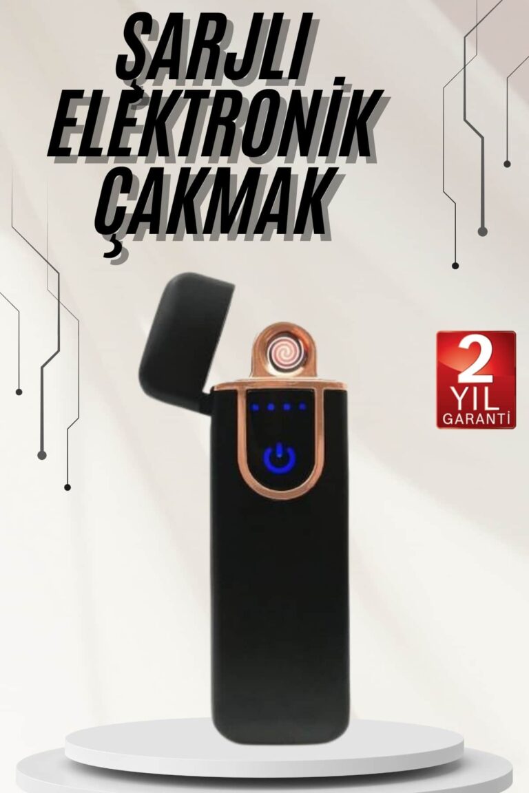 Elektronik Çakmak Kamp Çakmağı Rüzgardan Etkilenmez