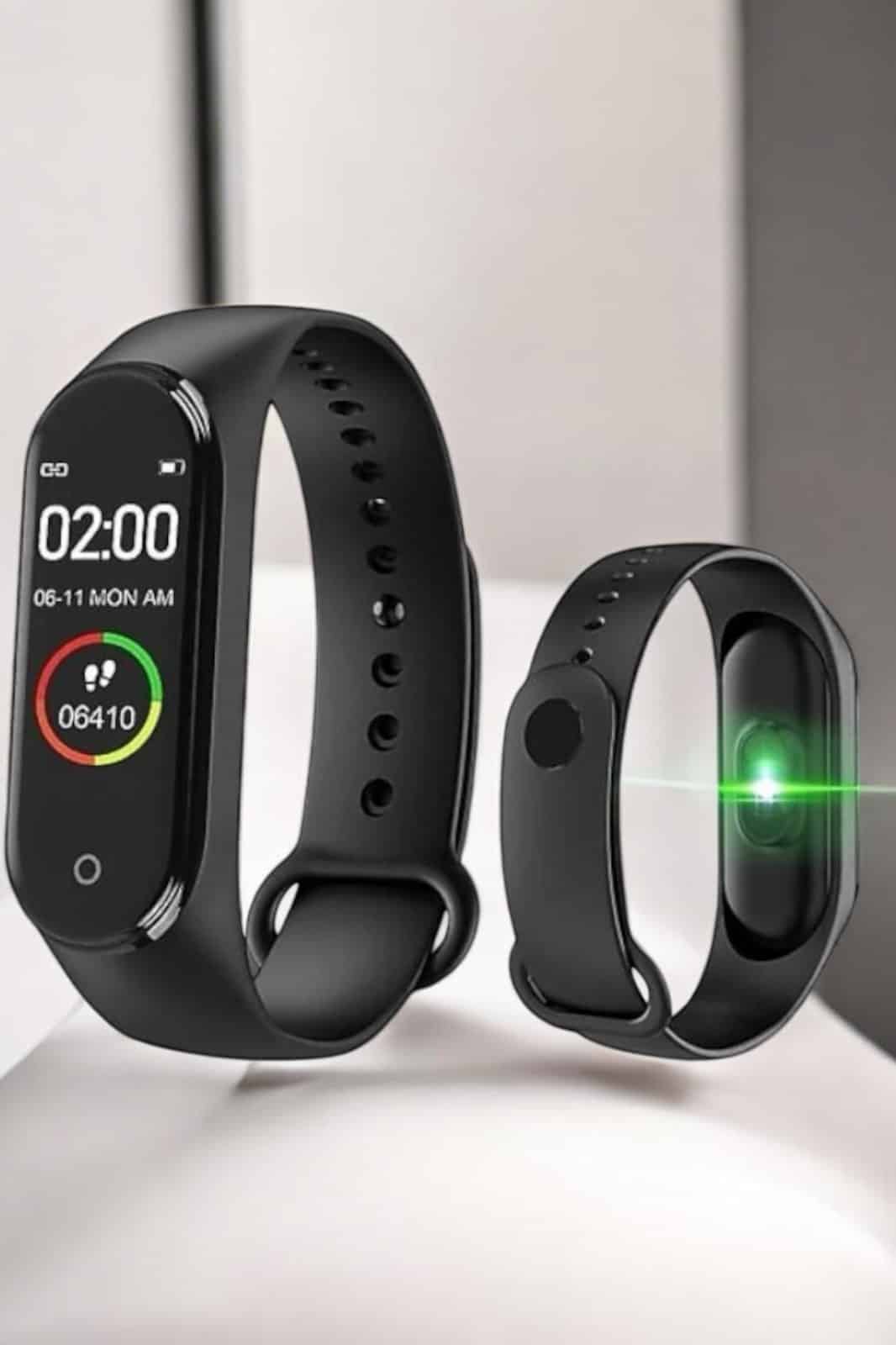 Akıllı Bileklik Fitness ve Sağlık İçin Akıllı Bileklik Adım Sayar, Kalp Atışı, Uyku İzleme