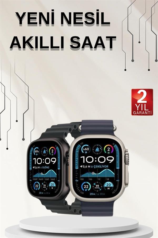 Akıllı Saat Sesli Görüşme Titreşimli GPS Bağlantısı Müzik Dinleme Sosyal Medya Bildirimleri Yeni Nesil