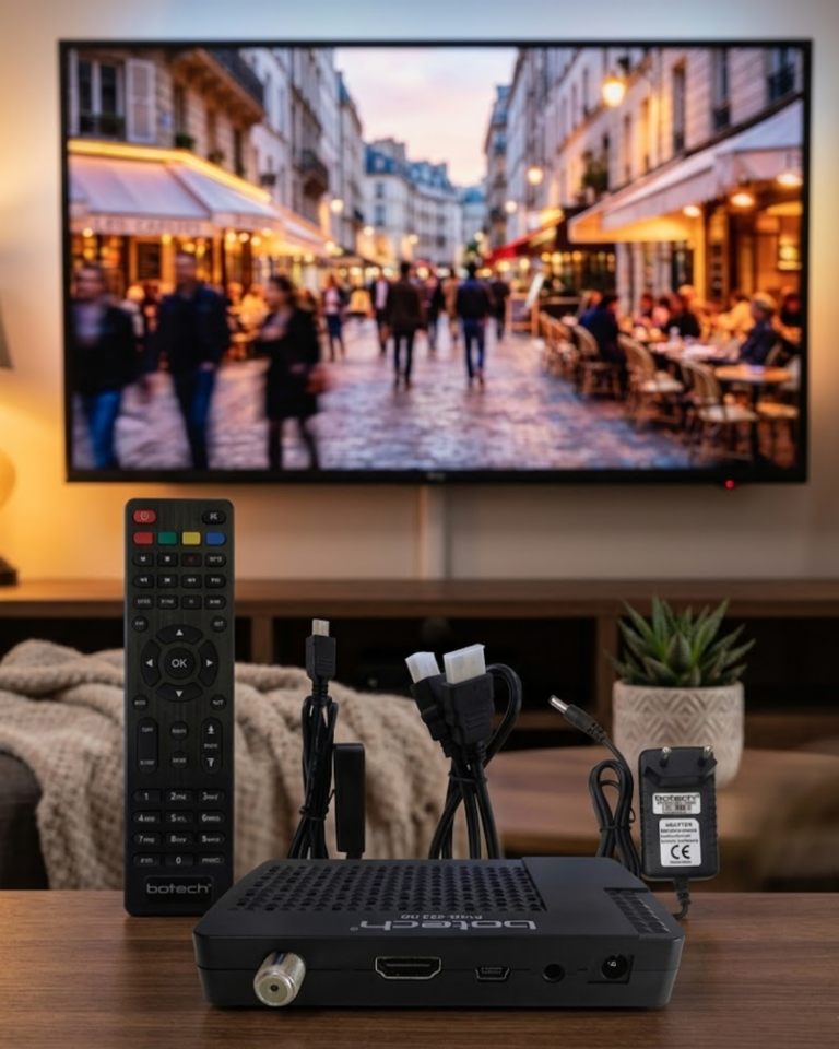 HD Uydu Receiver USB Medya Oynatıcı Özellikli Çok Dilli Menü Destekli
