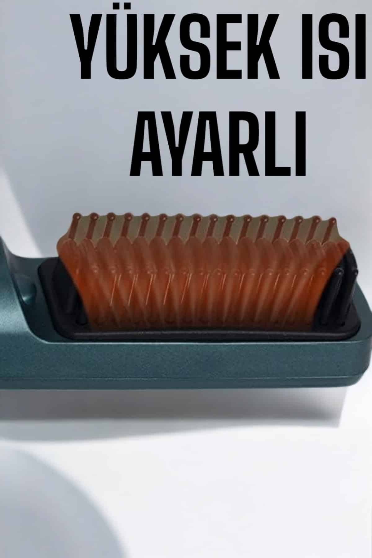 Saç Düzleştirici Fön Tarak Sıkı Dişli İyon Özelliği Şarjlı Taşınabilir