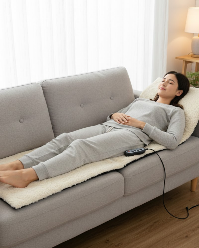 Full Body Masaj Minderi Isı ve Titreşim Destekli