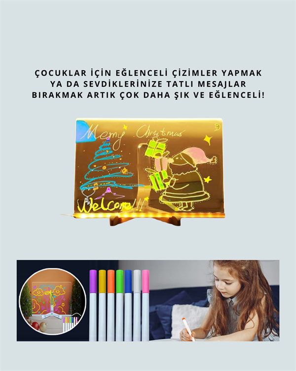 IŞIKLI YAZI TAHTASI
