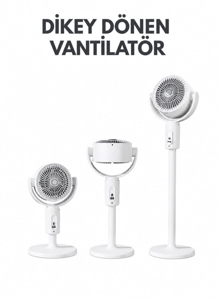 F1 DİKEY DÖNEBİLEN VANTİLATÖR