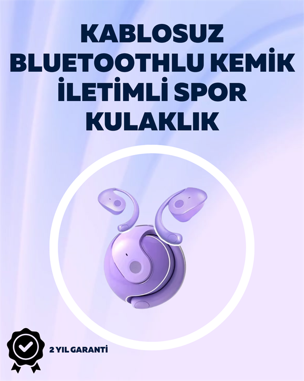 S05 Bluetoothlu Kulak İçi Spor Kulaklık – Kemik İletimi, Otomatik Bağlantı, Derin Bas Performansı
