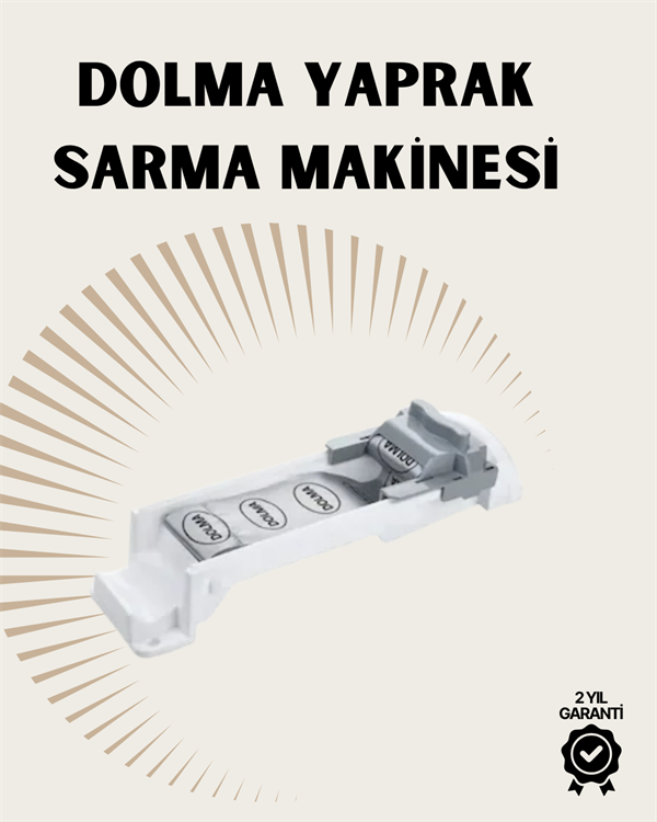 Kol Mekanizmalı Sarma Aleti – Sağlıklı Malzeme, Kusursuz Sunum
