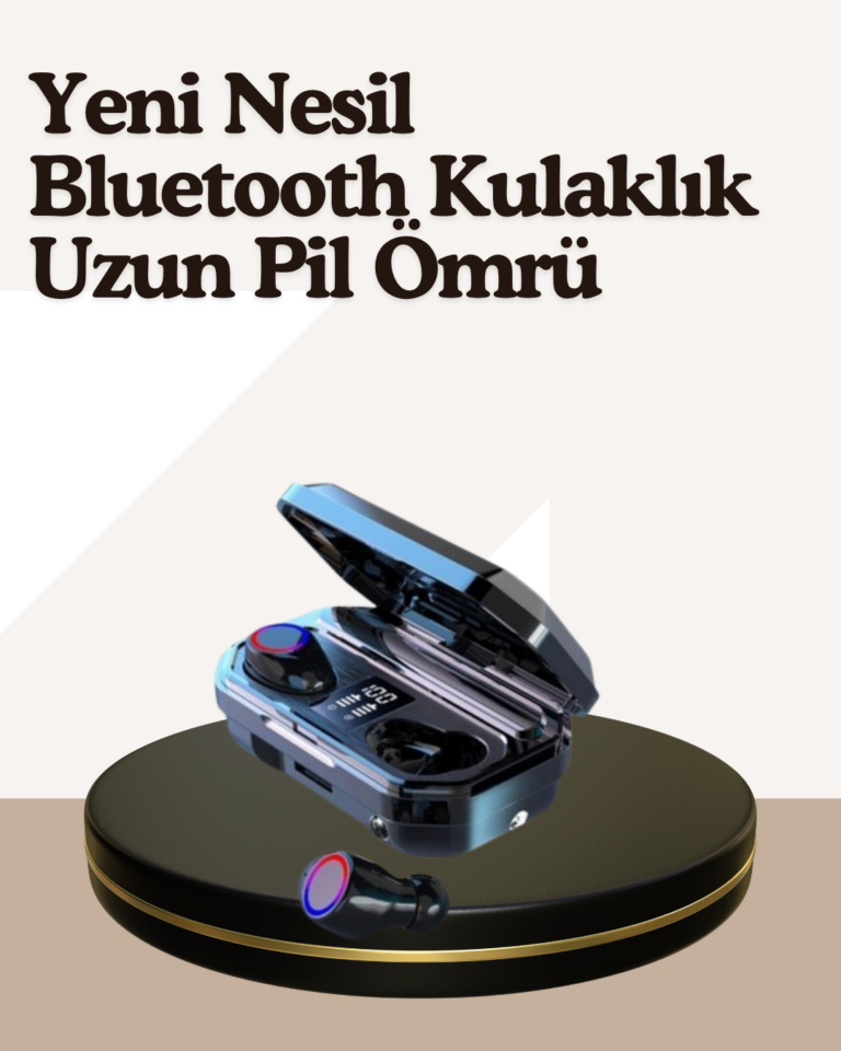 Dahili Mikrofonlu Kablosuz Kulaklık – Net Görüşme Kalitesi