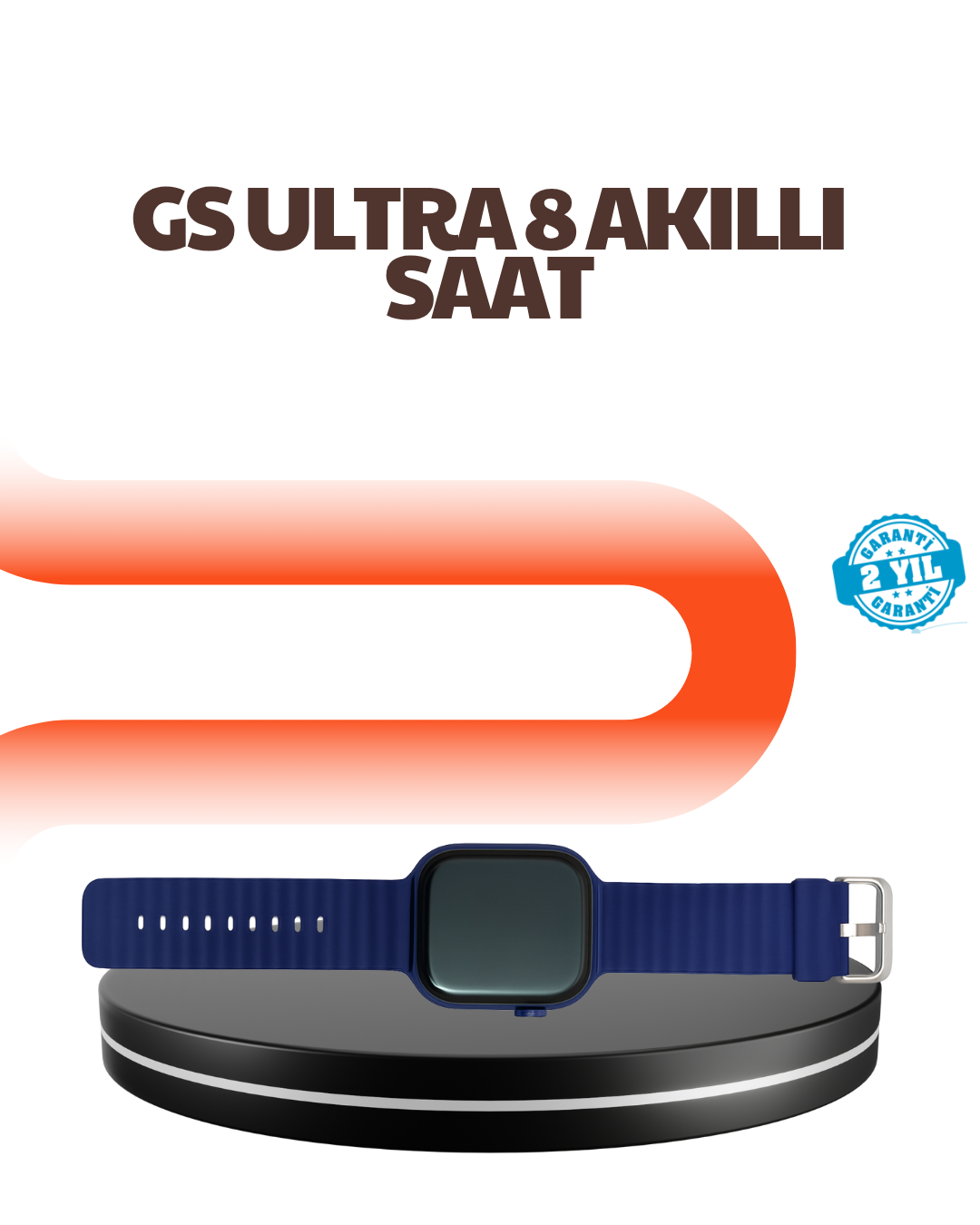 Ultra Akıllı Saat 420x480 IPS Ekran Kalp Atış