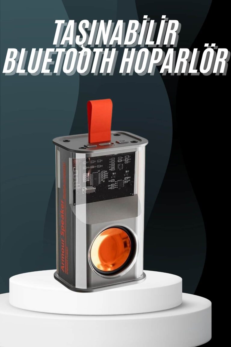 Taşınabilir Rgb Ledli Bluetooth Hoparlör Sd Kart Girişli Kablosuz