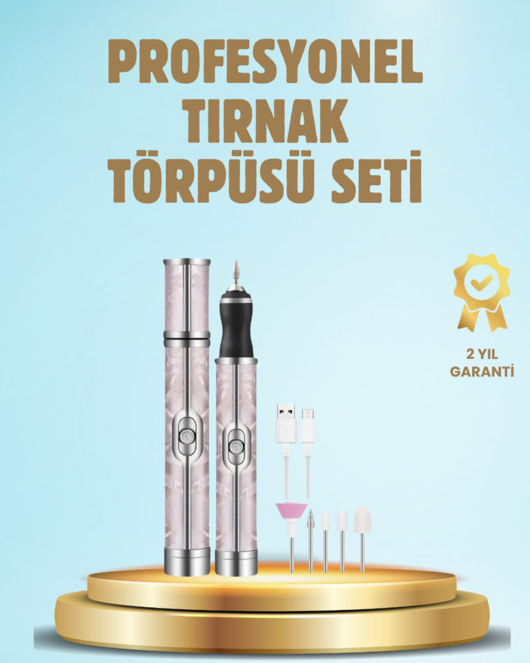 Elektrikli Tırnak Törpüsü Ayarlanabilir Hızlı Manikür Pedikür Cihazı