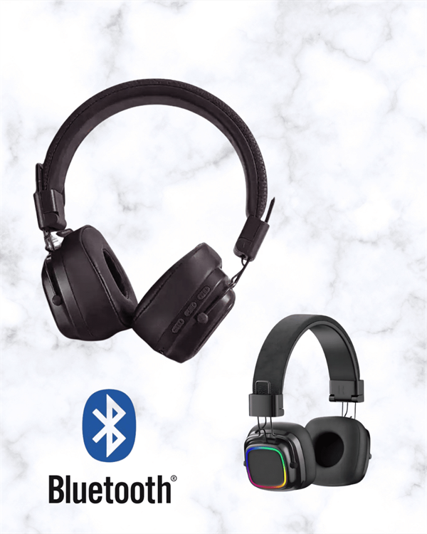 RGB Işıklı Katlanabilir Bluetooth 5.3 Kulak Üstü Kulaklık