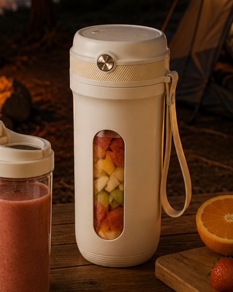 Kablosuz Taşınabilir Blender Güçlü Motorlu Meyve Sıkıcı ve Smoothie Hazırlayıcı