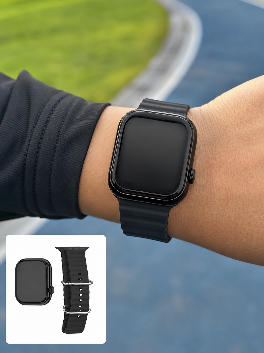 Dokunmatik AMOLED Akıllı Saat Nabız Uyku ve Spor Takip Özellikli