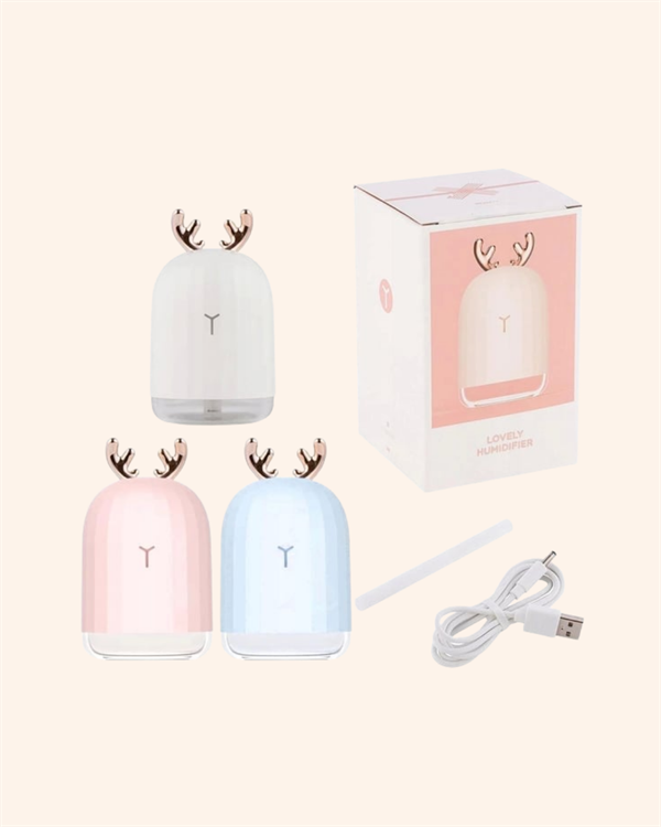 El Tipi USB Mini Soğuk Mist Nemlendirici 220 ml Tank