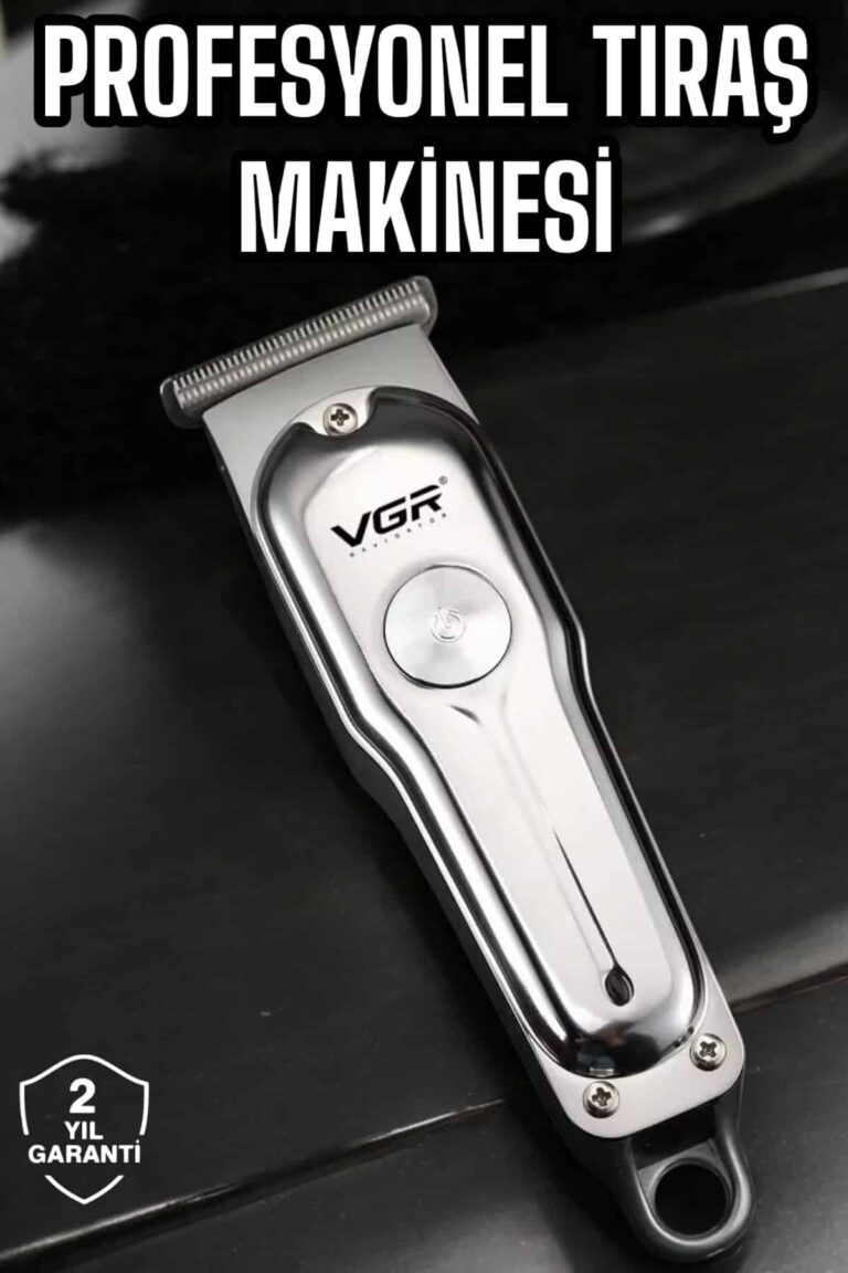 Tıraş Makinesi Güçlü Motor Şarjlı Uzun Pil Ömürlü