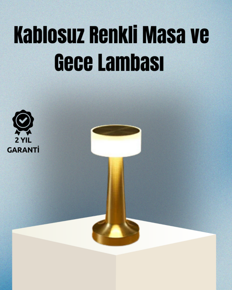 DEKORATİF MASA LAMBASI
