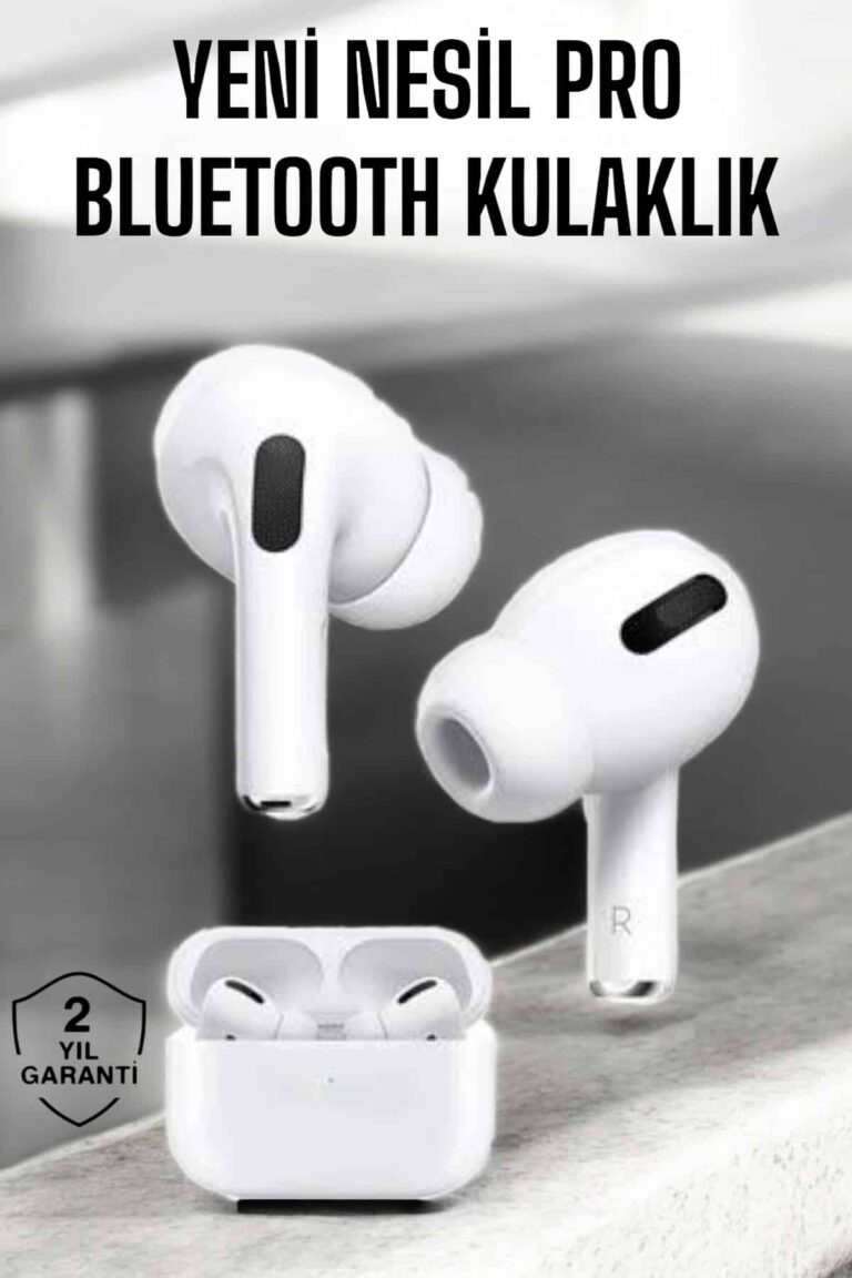 Bluetooth Kablosuz Kulaklık Yüksek Ses Kalitesi, Uzun Pil Ömrü