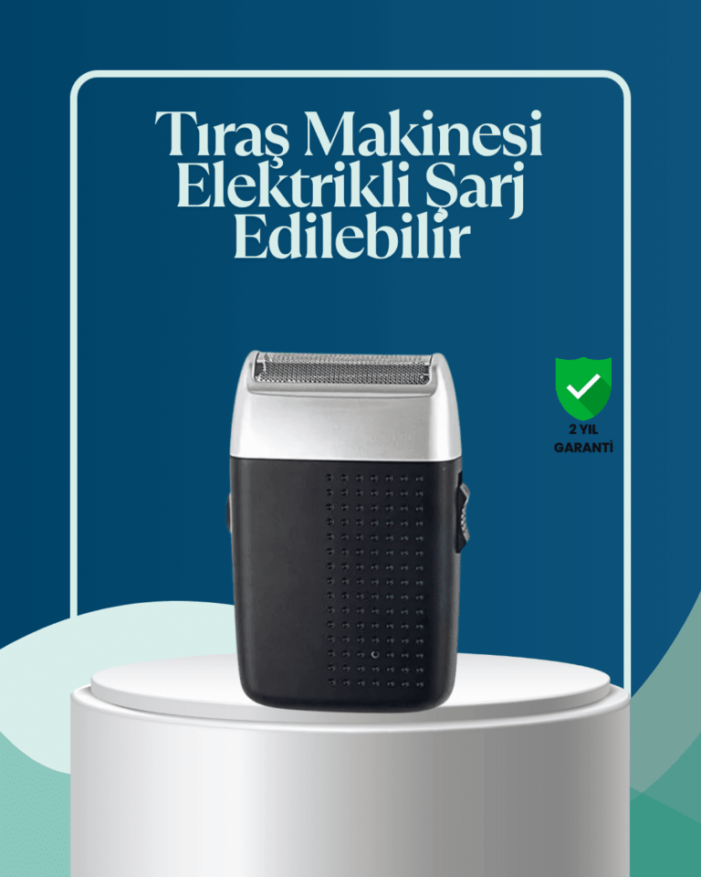 Sıfır Saç ve Sakal Kesme Makinesi – Kolay Temizlik, Güçlü Motor