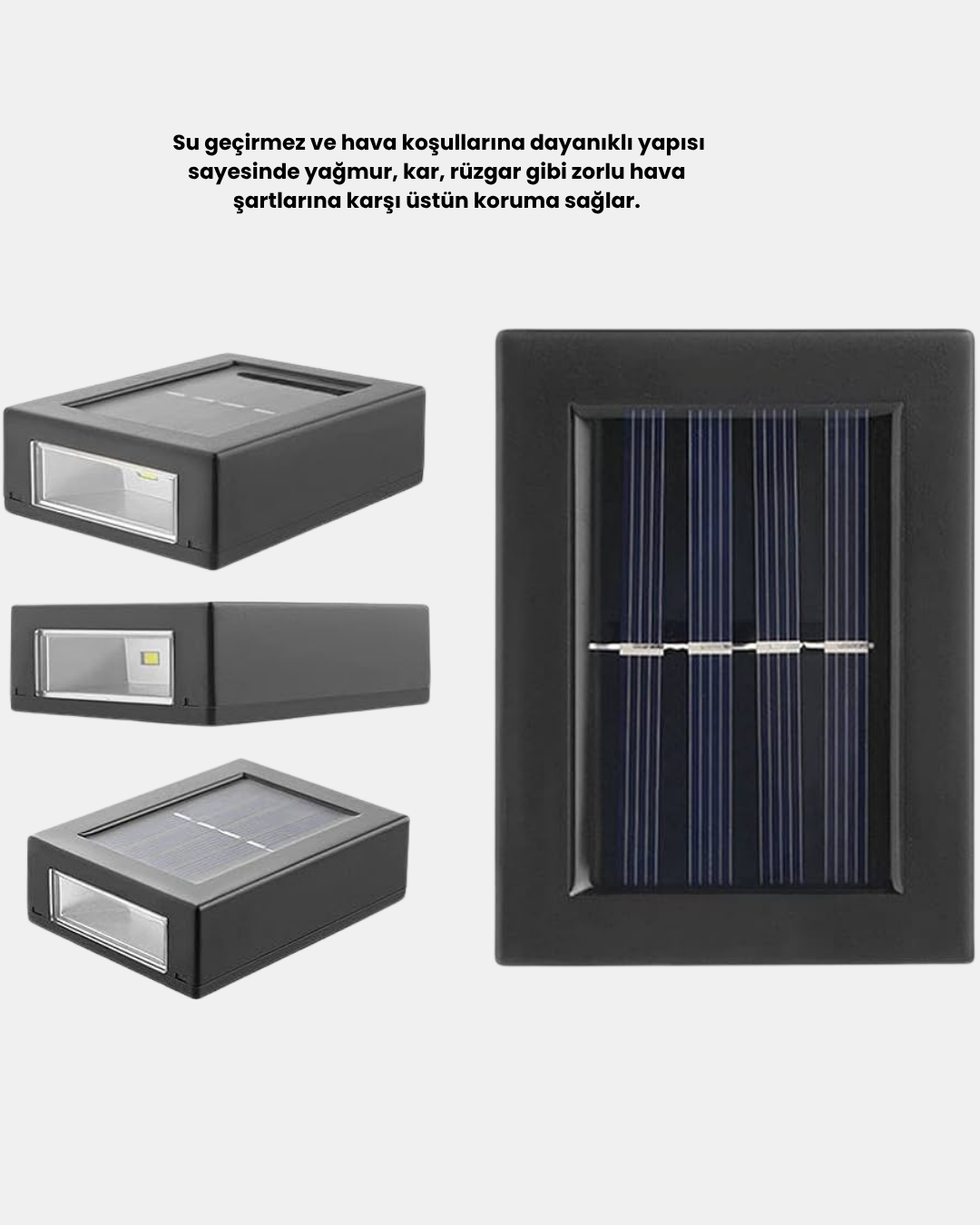 Dayanıklı Solar Aplik Hava Koşullarına Dayanıklı Dış Mekan Işığı