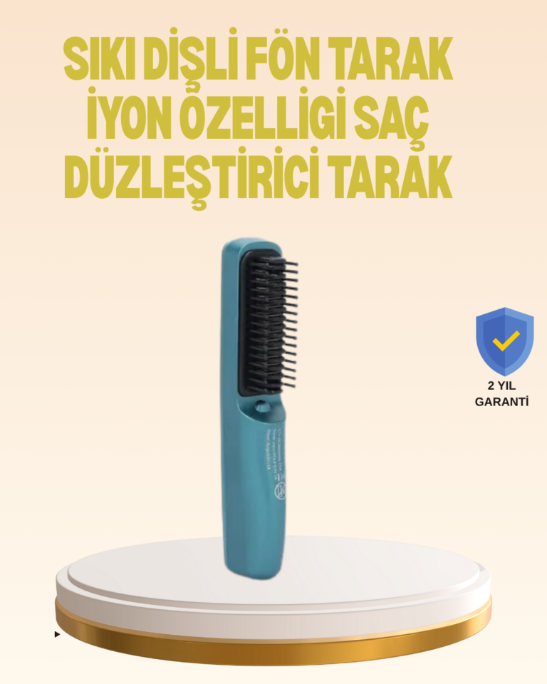 2600mAh Bataryalı Elektrikli Saç Düzleştirici – ABS Gövde