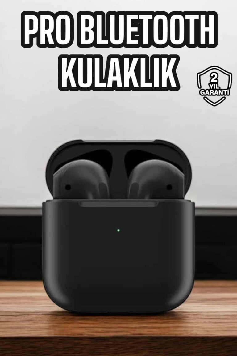 Bluetooth Kulaklık Yeni Nesil Pro Sensörlü Mikrofon Çağrı Cevaplama