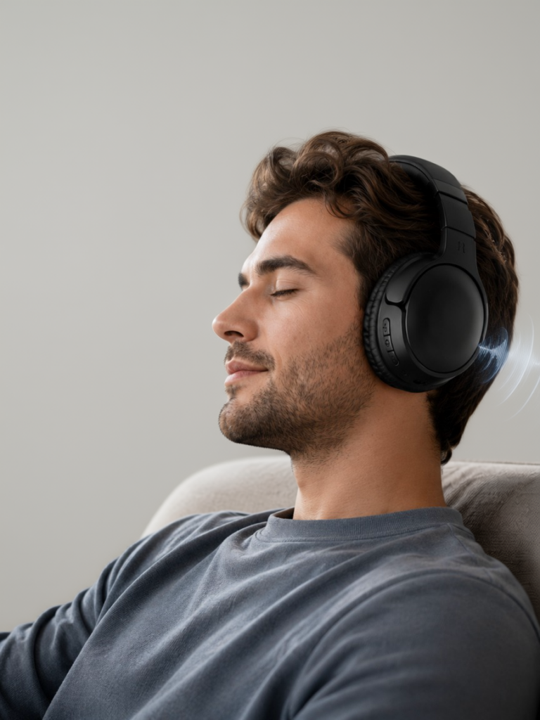 Bluetooth 5.0 Kablosuz Kulaklık-Geniş Alan Kullanım